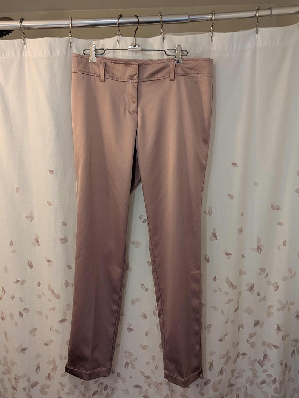 New York & Company Slim low Rise Stretch Pants - Mauve Blush